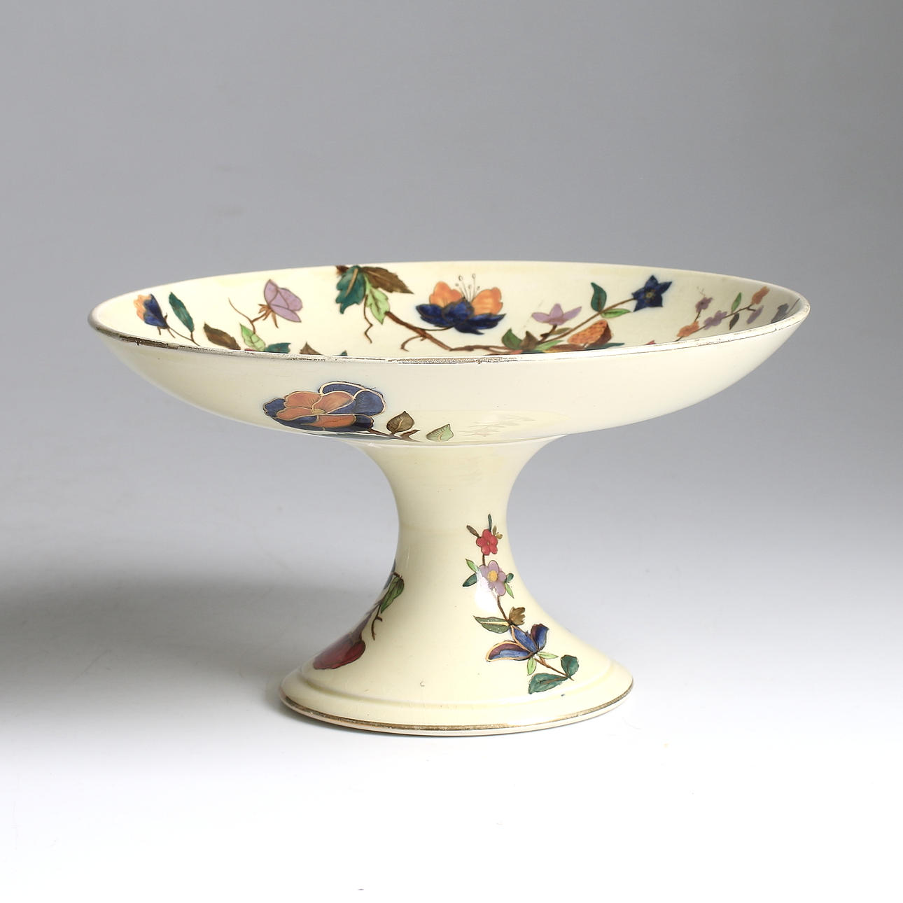 KAKFAT, flintgods, majolika, Rörstrand, 1800-tal.