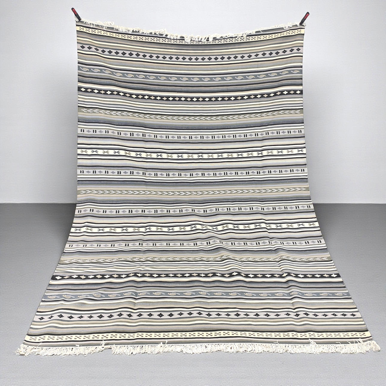TEPPICH. Kelim, „Kattrup“, unifarben gewebte Wolle, IKEA, ca. 200x300 cm. Teppiche & Textilien - Teppiche