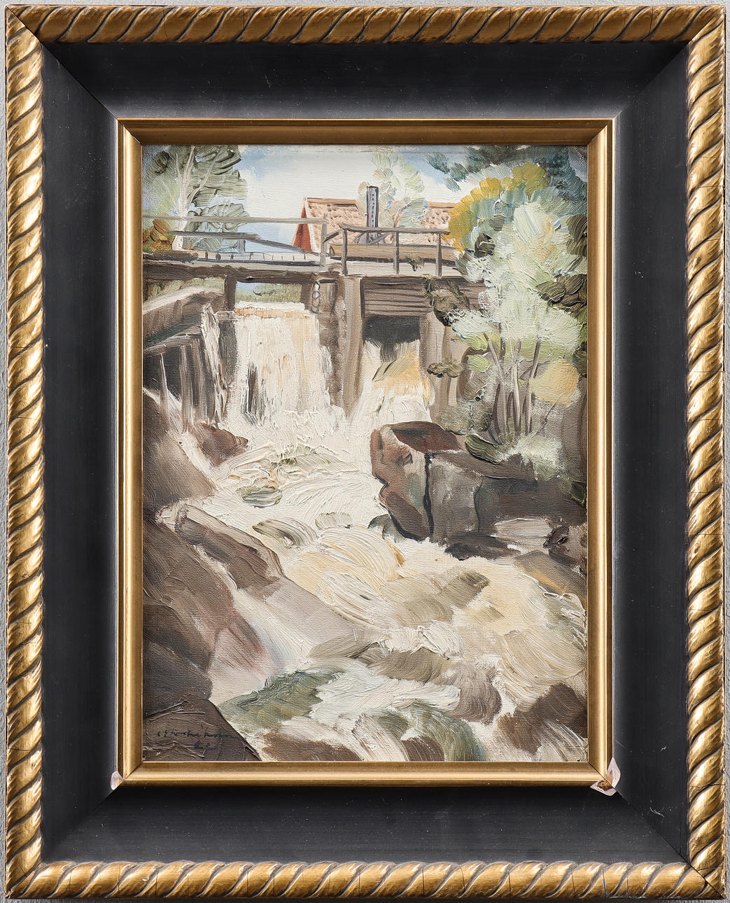 CARL-EINAR "FIGGE" FREDRIKSSON. Forelandscape.