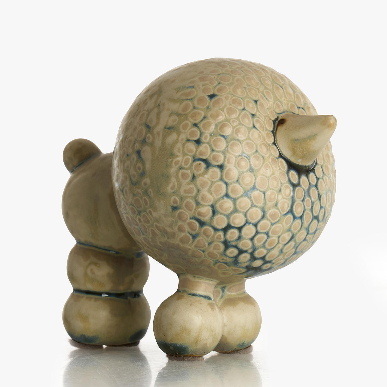 LISA LARSON (1931-2024). “Poodle”, white, from the series Kennel