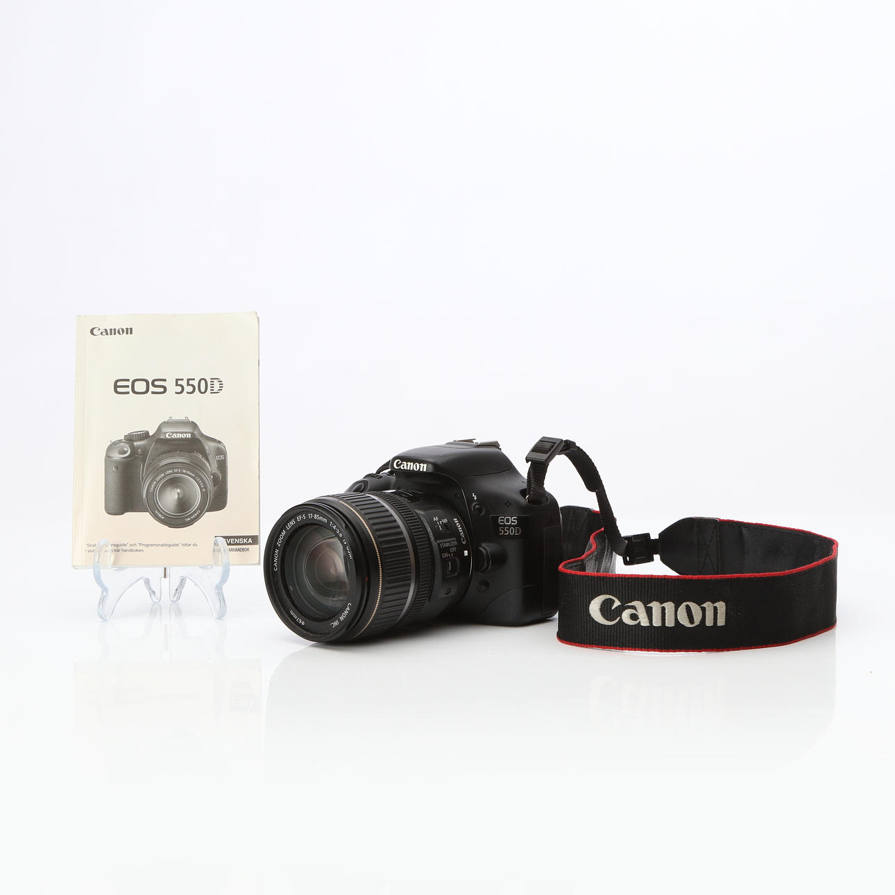 CANON EOS 550D, DIGITALKAMERA. Objektiv Canon EFS 17-85 mm.