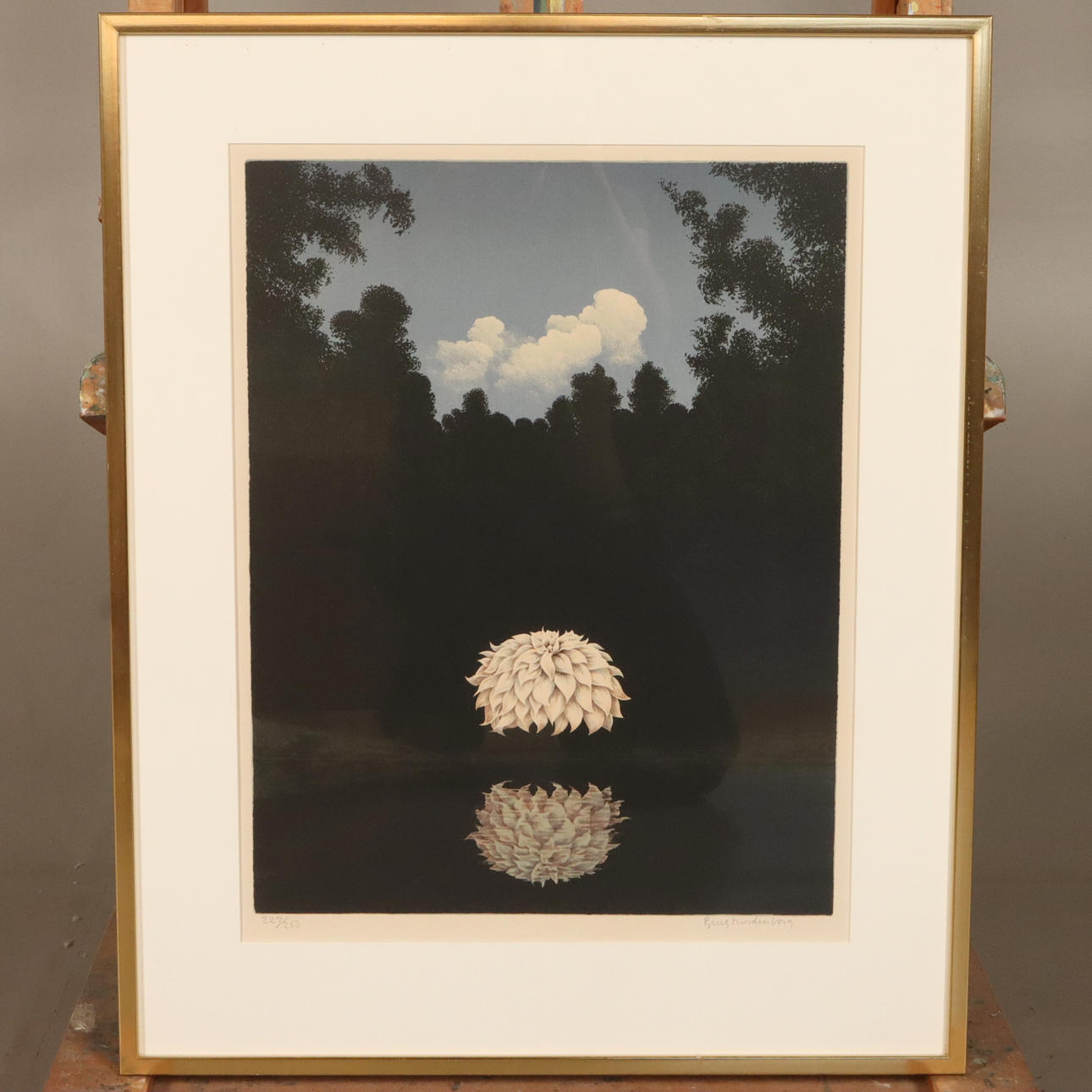 BENGT NORDENBORG. LITHOGRAPHY, signed and numbered.