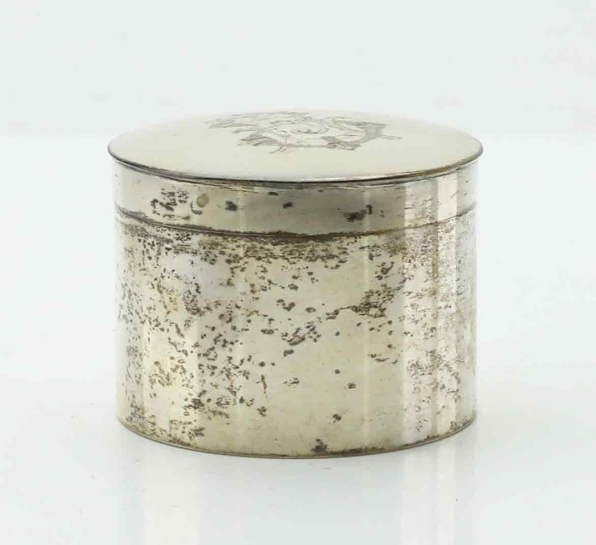 A silver Axel Larsson lockjar, Helsingborg, 1905.