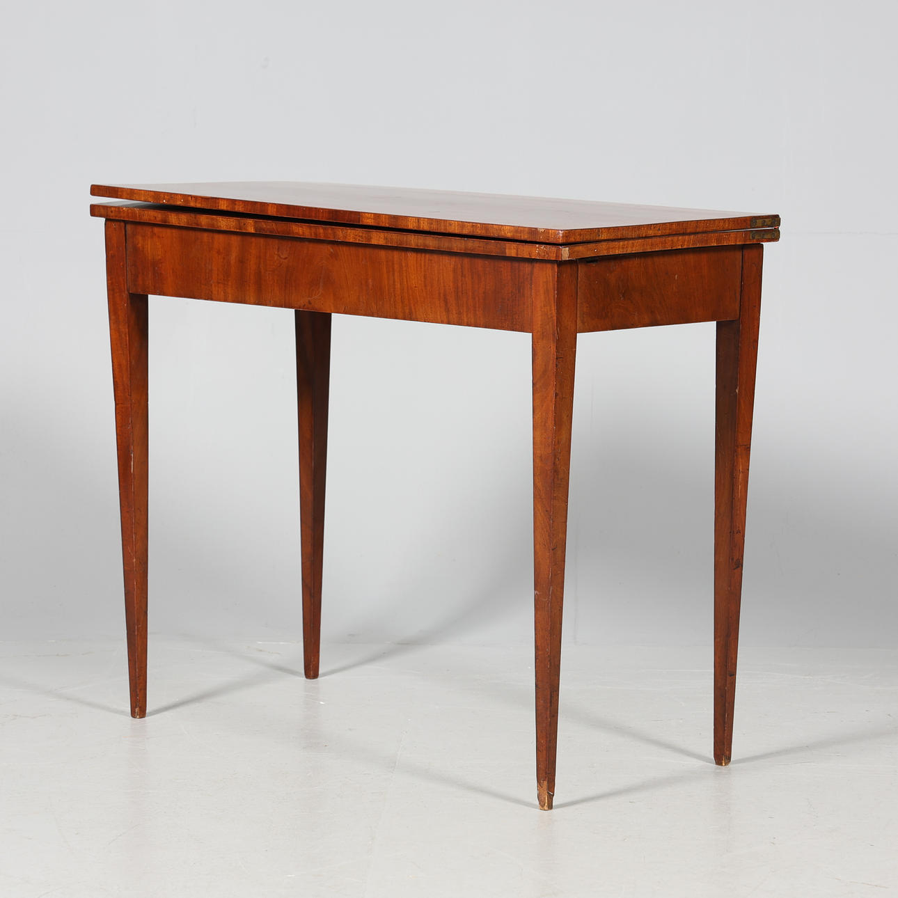 A wooden gaming table, 20th century.