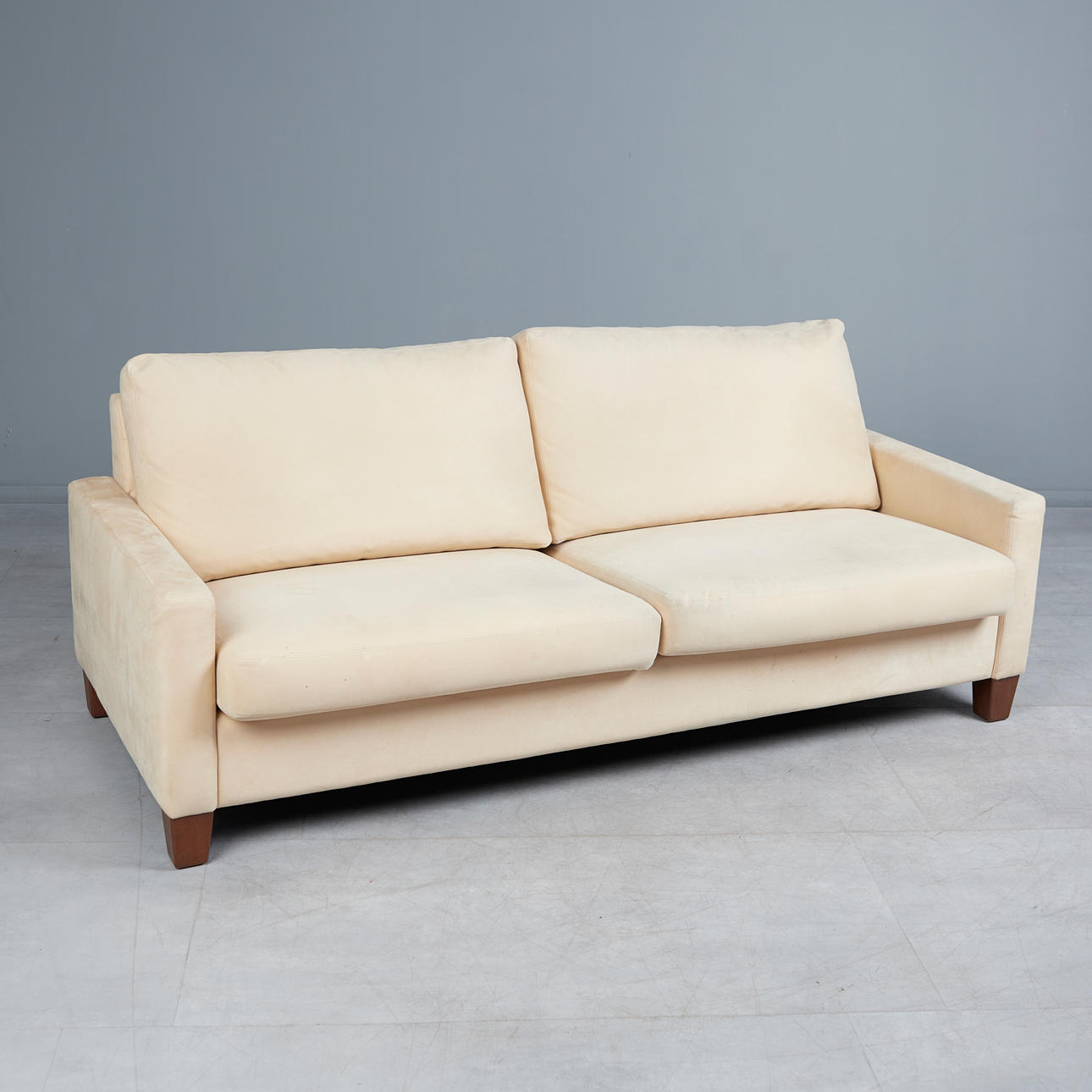 Erpo international, Sofa, Model CL 650, beiges Textil.