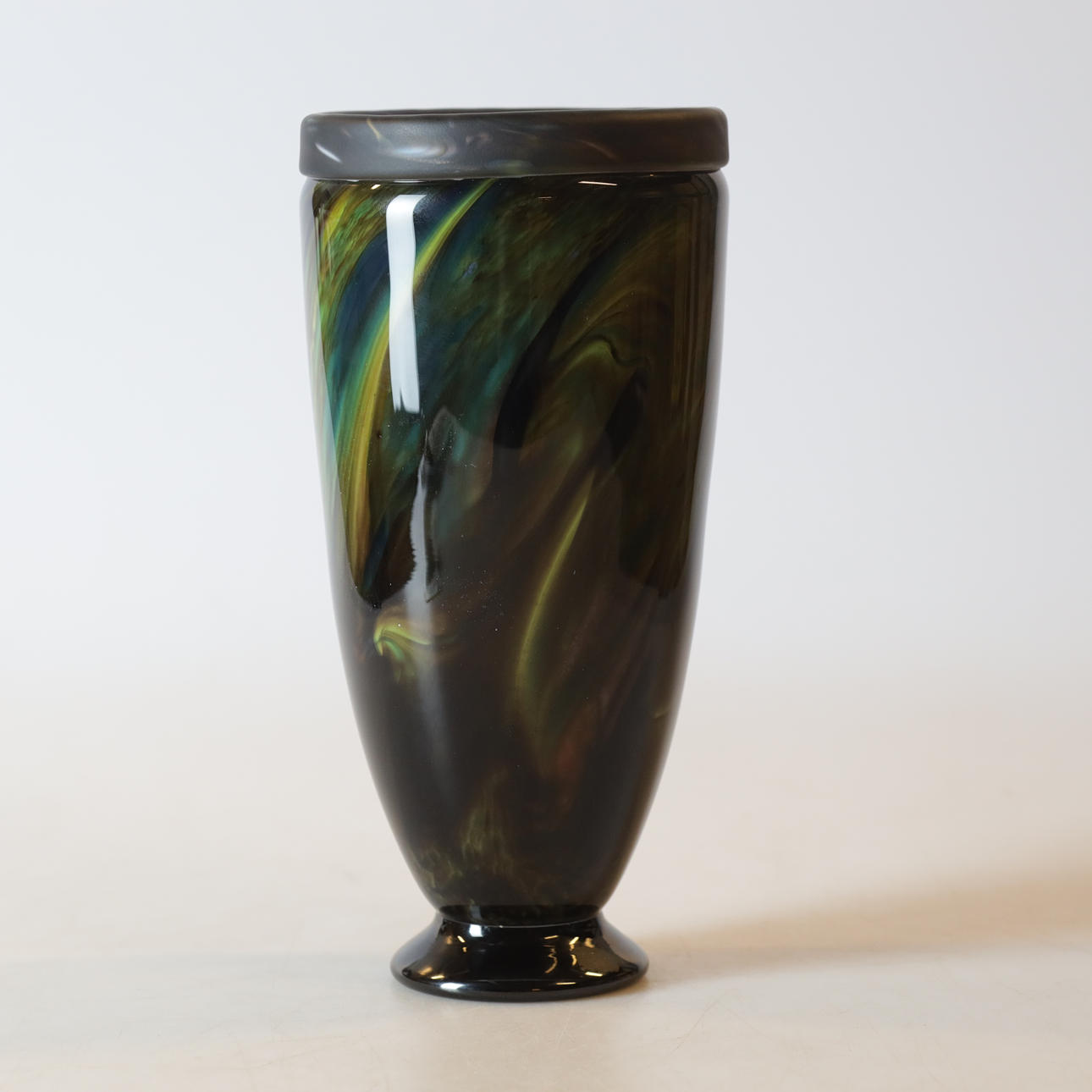ULF JOHANSSON. A vase, Sjöhyttan, unique, signed.