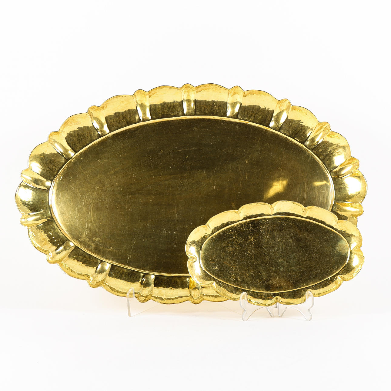 BRASS TRAY Company Lars Holmström, Tablett Arvika.