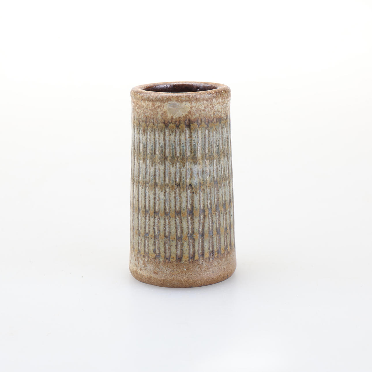 Vase, stoneware, miniature, Wallåkra.