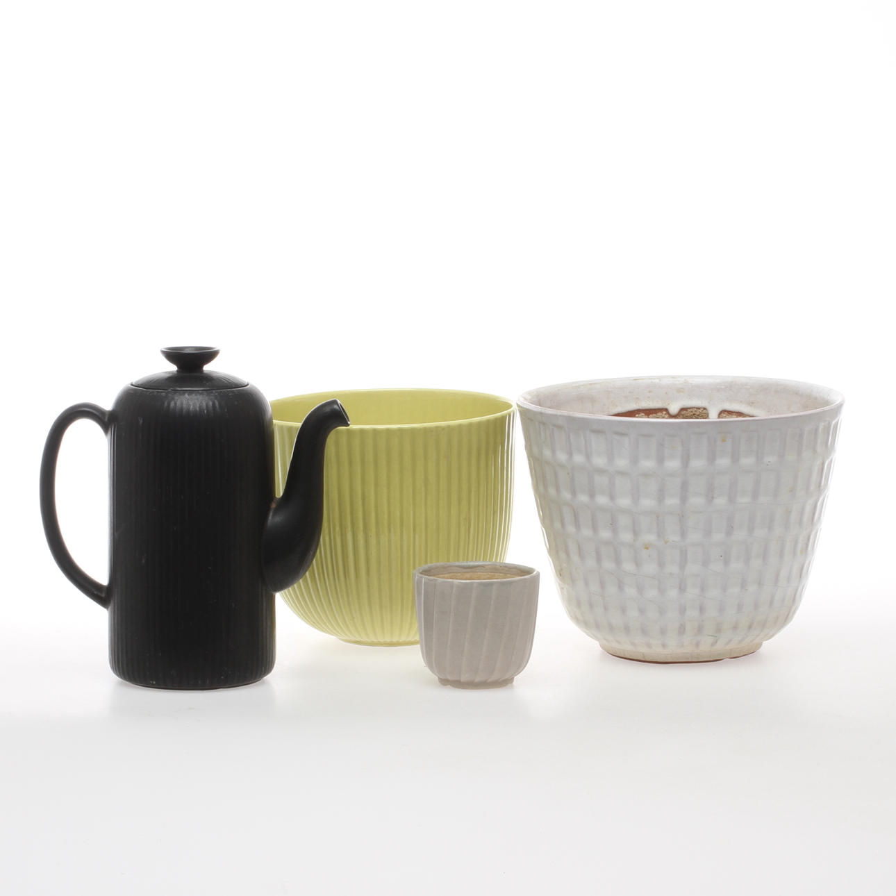 KERAMIK, 4 delar, bl a Gefle och Rörstrand.