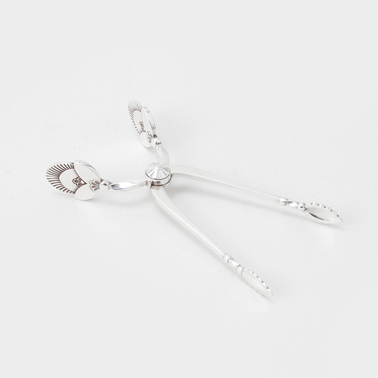 GUNDORPH ALBERTUS. Sugar cane, silver, “Cactus”, Georg Jensen.