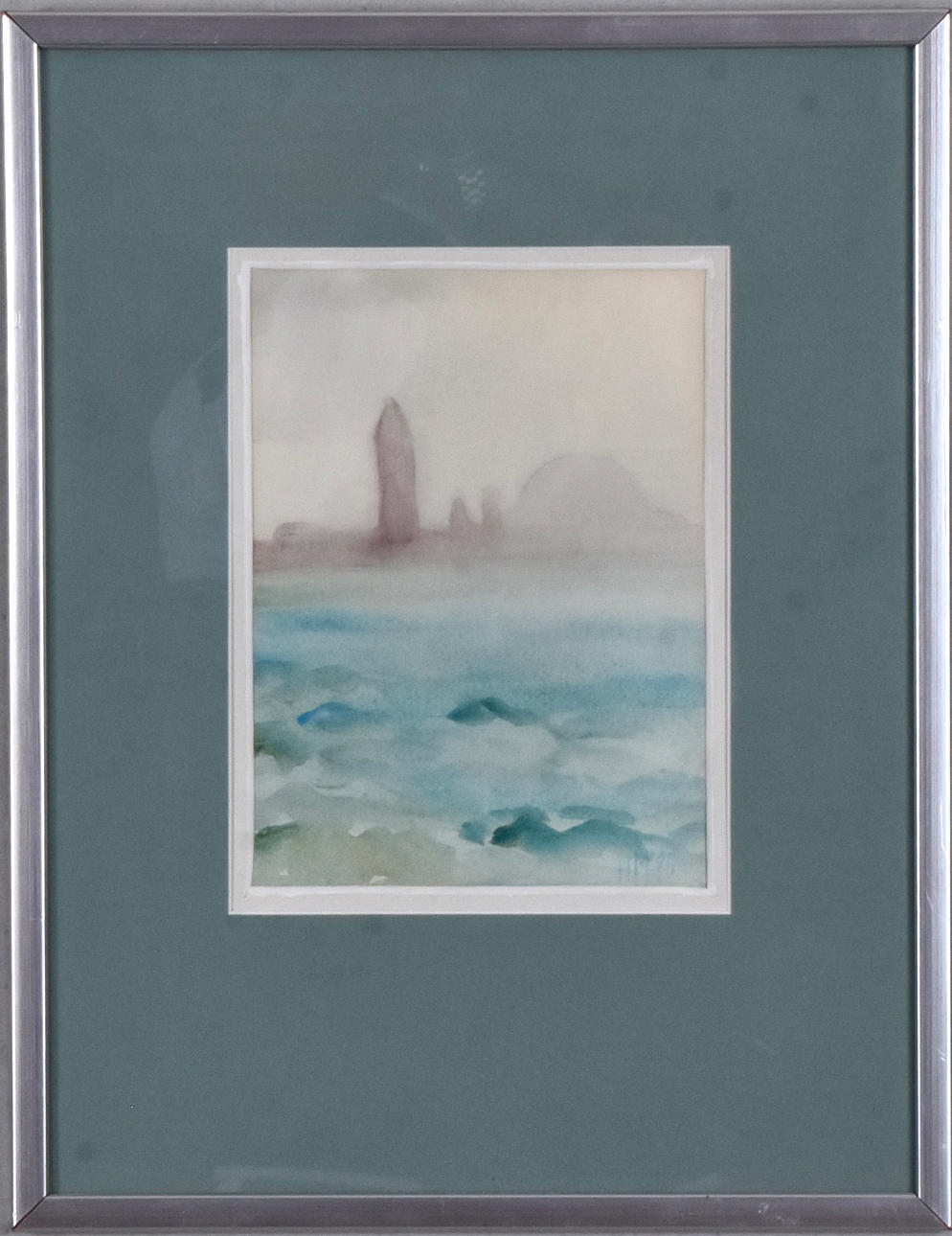 HEDVIG MALMSTRÖM. WATERCOLOR, FROM VENICE.