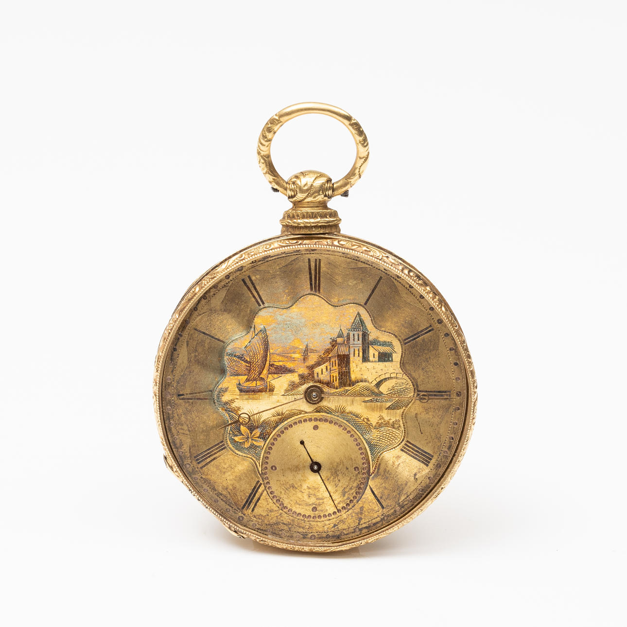 Lommeur, 18K guld, Thomas Frederick Cooper, London.
