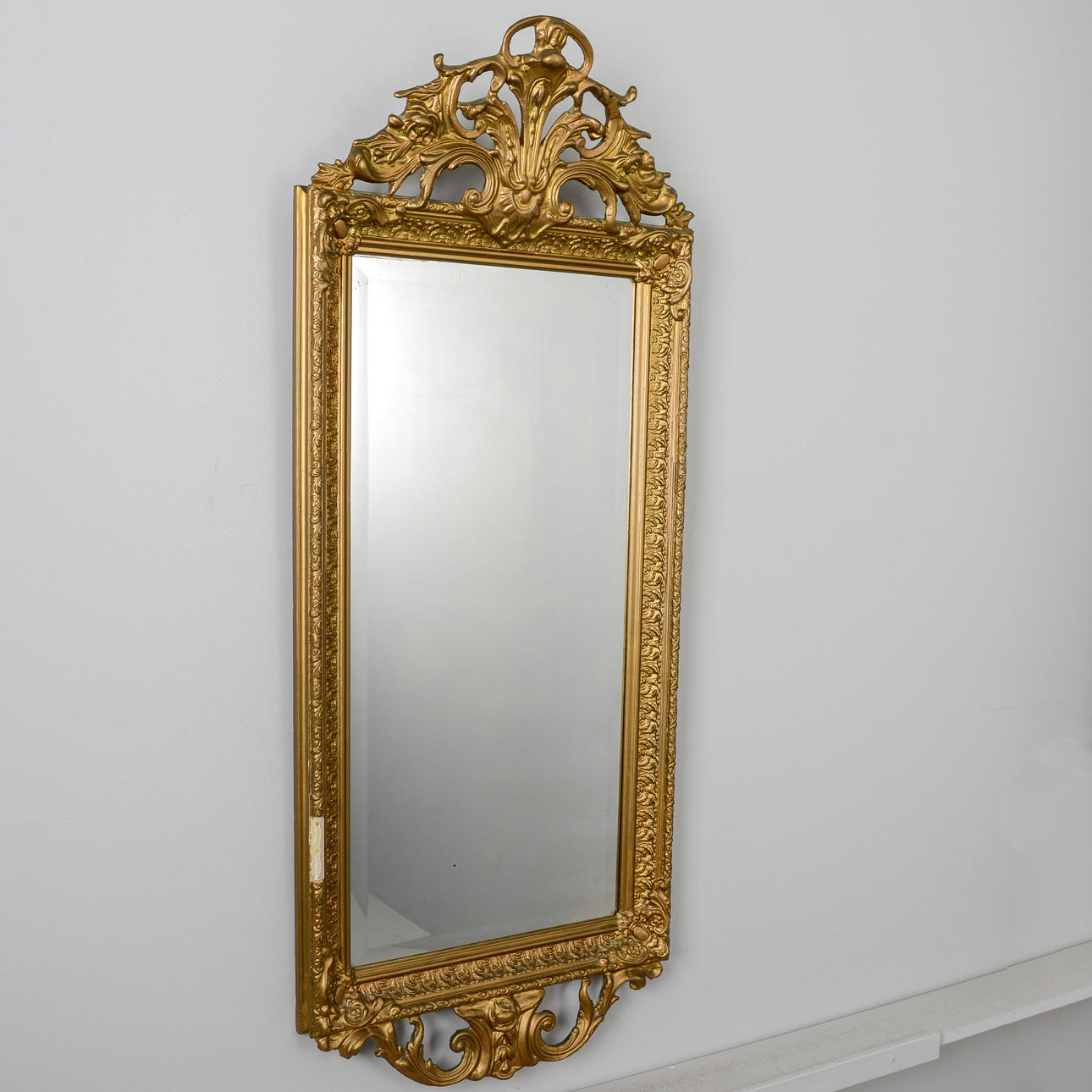 LARGE MIRROR, Rococo style, 1800/20th century.