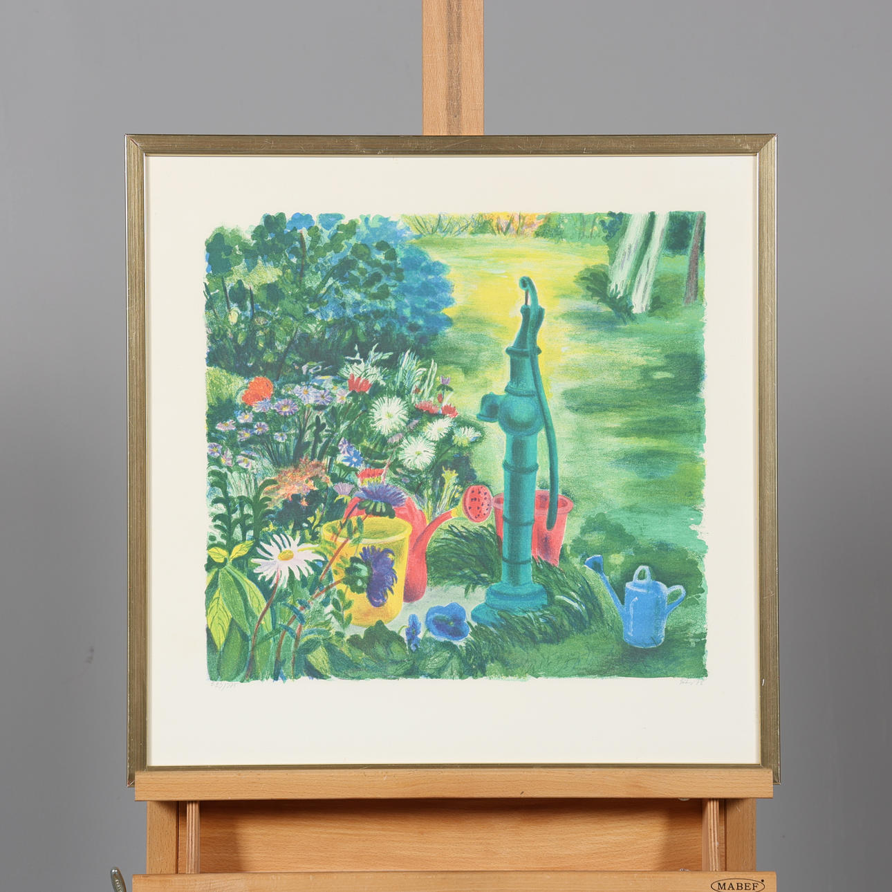 EVY LÅÅS. LITHOGRAPH, signed, dated -78, numbered 223/375.