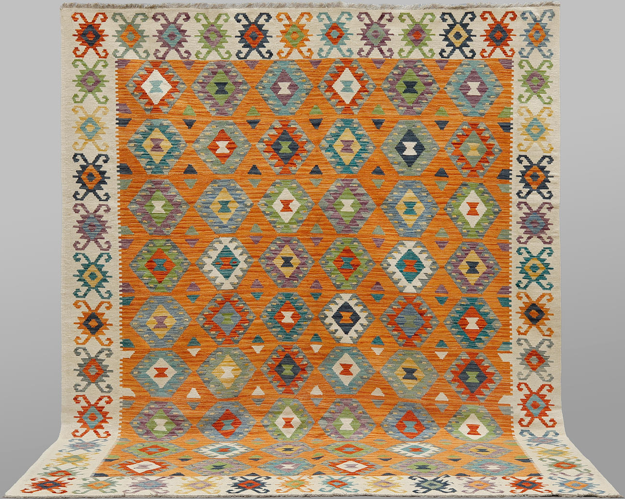 CARPET, Kelim classic design, 300*246cm.