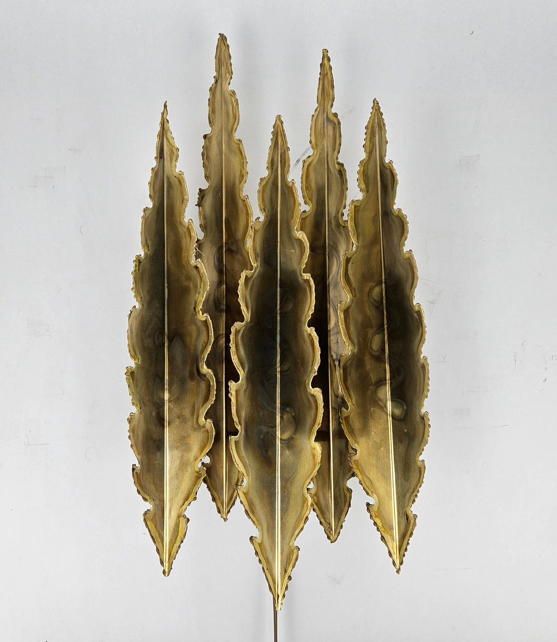 SVEND AAGE HOLM SÖRENSEN. Eine Wandlampe aus Messing, Dänemark.