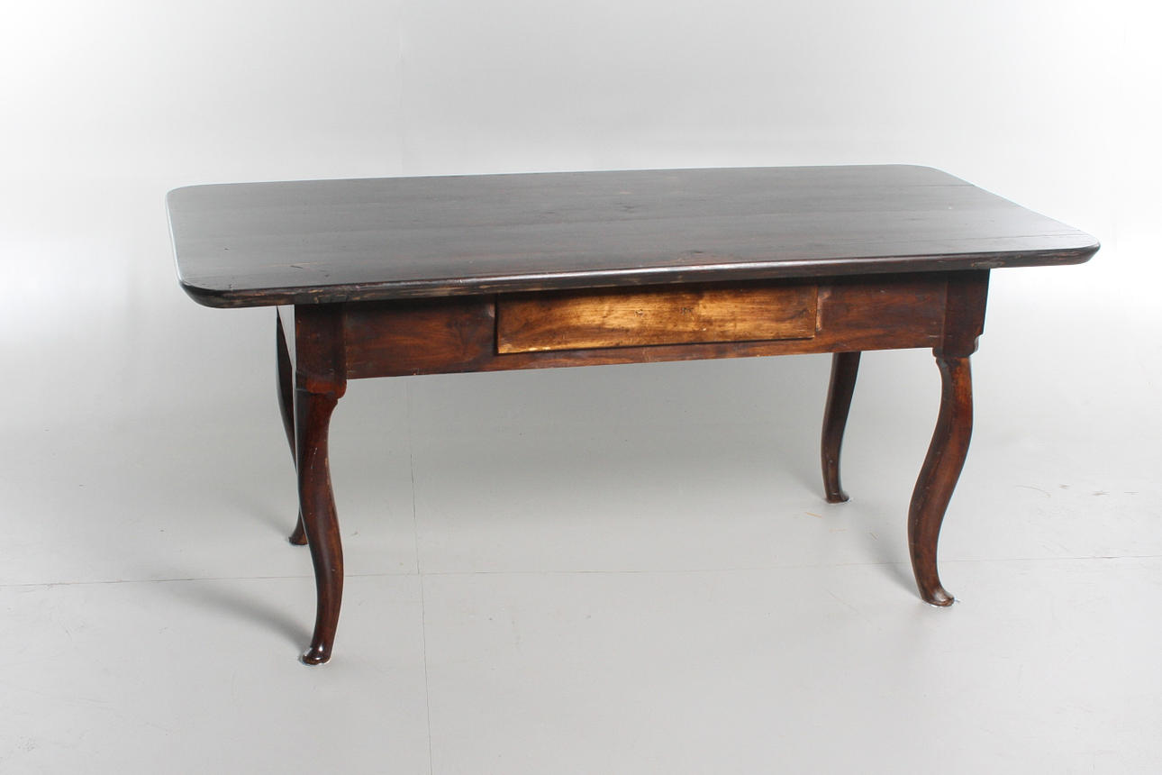 BORD med låda, rokoko, 1700-tal.