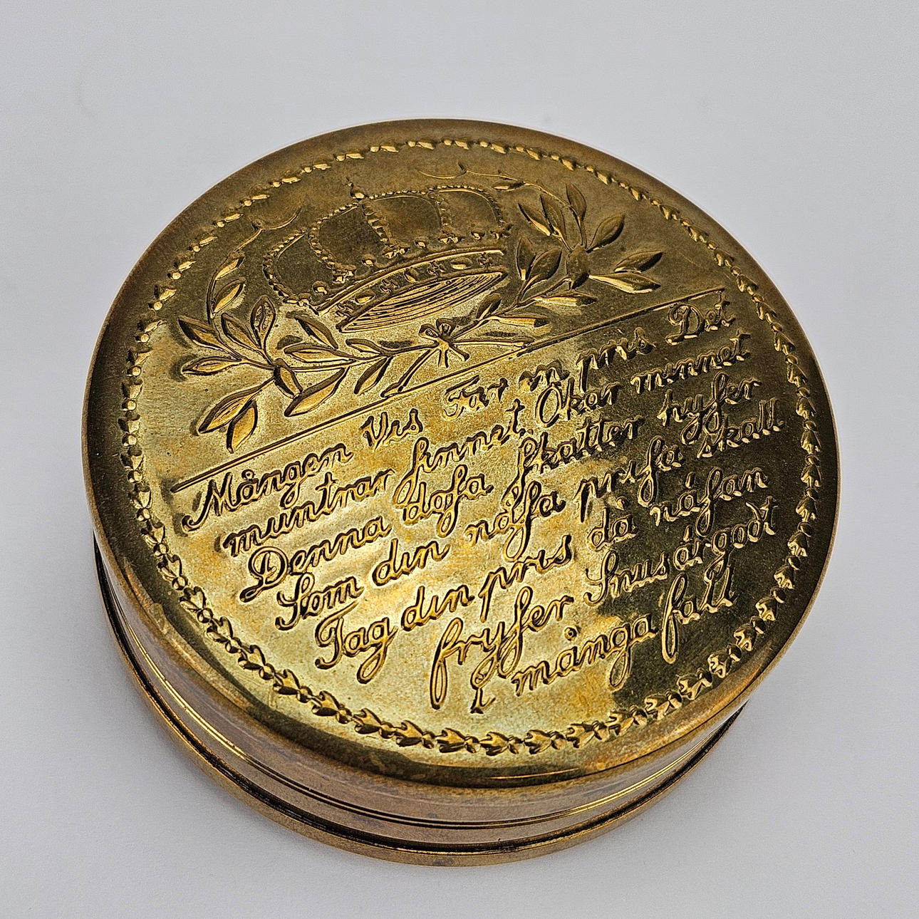 DOSA, No. 50, brass, Skultuna.