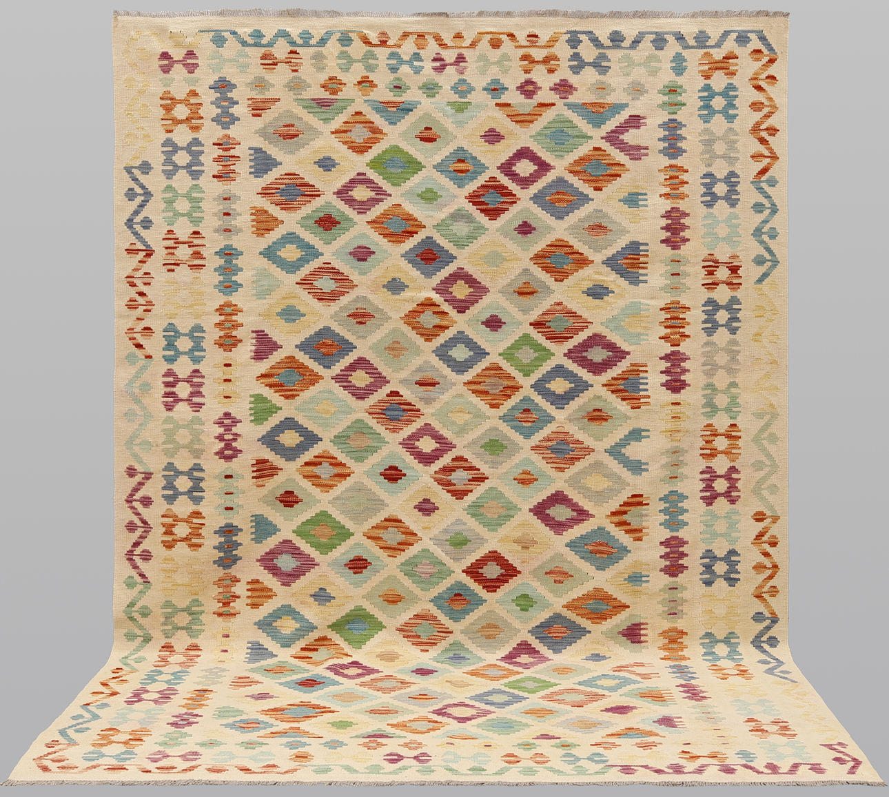 A CARPET, Kelim, classic design, 295*197cm.