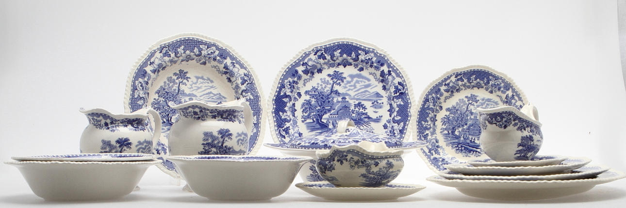 MATSERVIS, 45 delar "Seaforth", Woods Burslem, England.