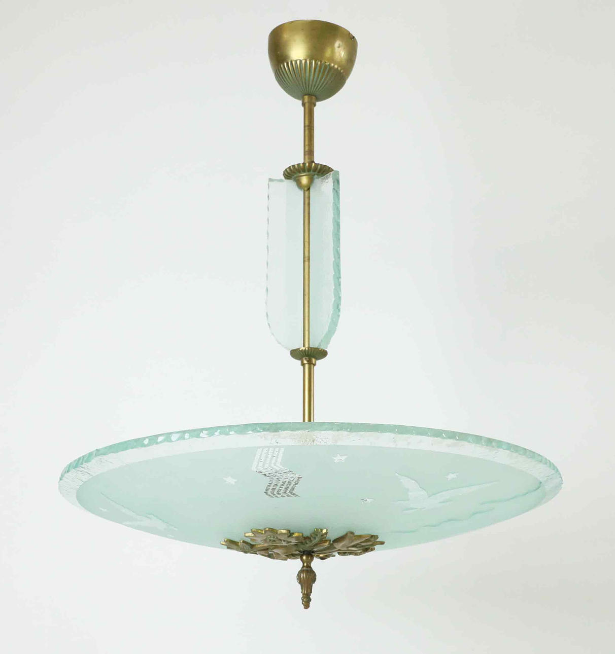 A CEILING LAMP, Art Deco, 1920/30s.