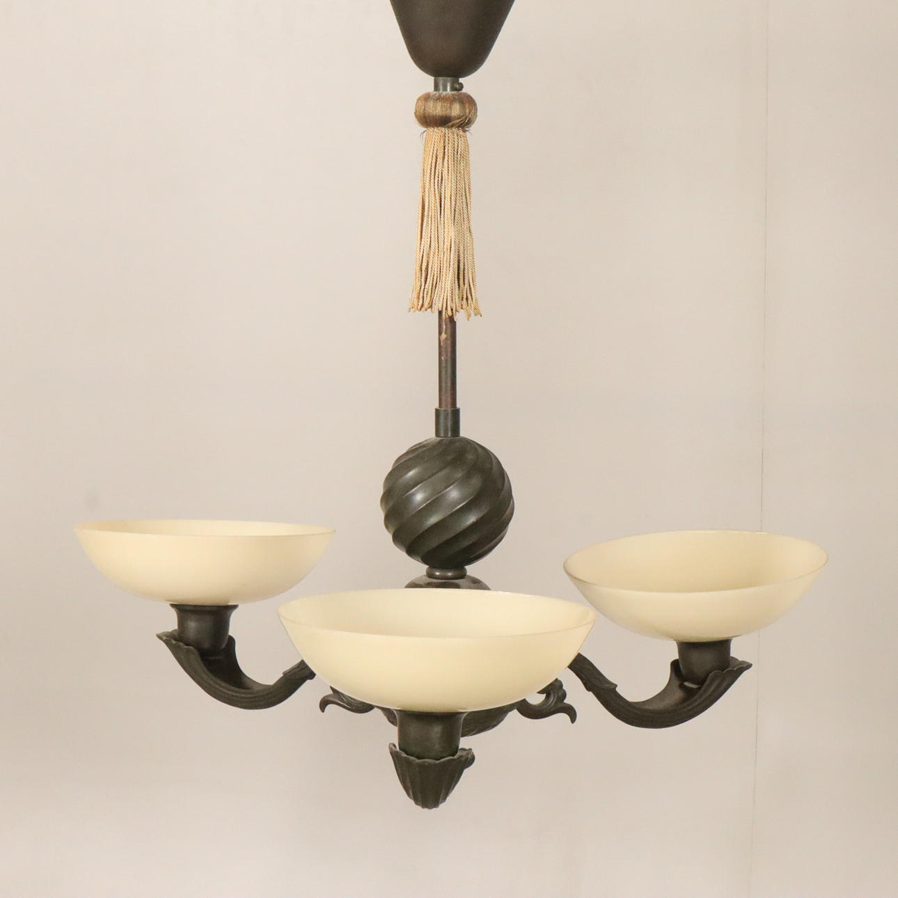 A ceiling lamp, art deco, 20th century Böhlmarks lampfabrik.