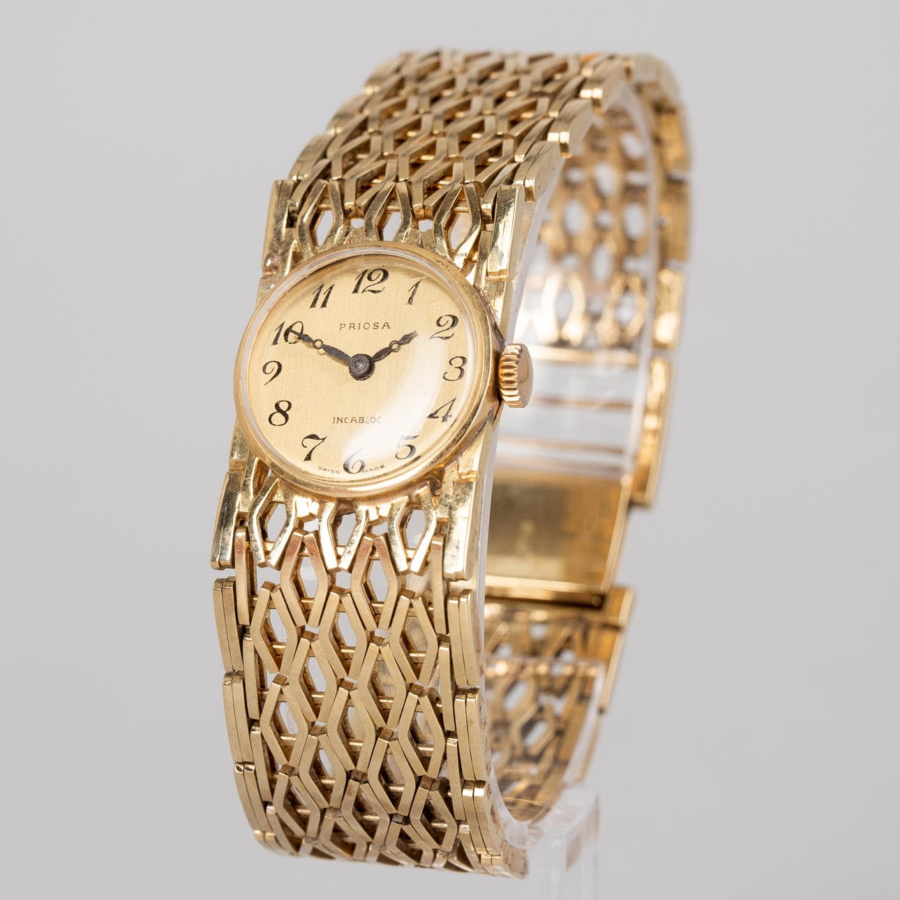 Priosa Gold Armbanduhr.