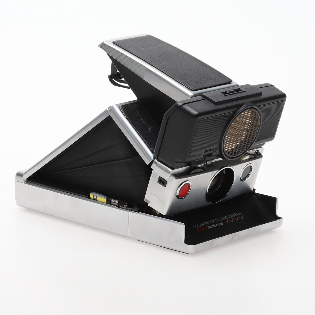 POLAROID CAMERA, SX-70 LAND CAMERA, Sonar Auto Focus.