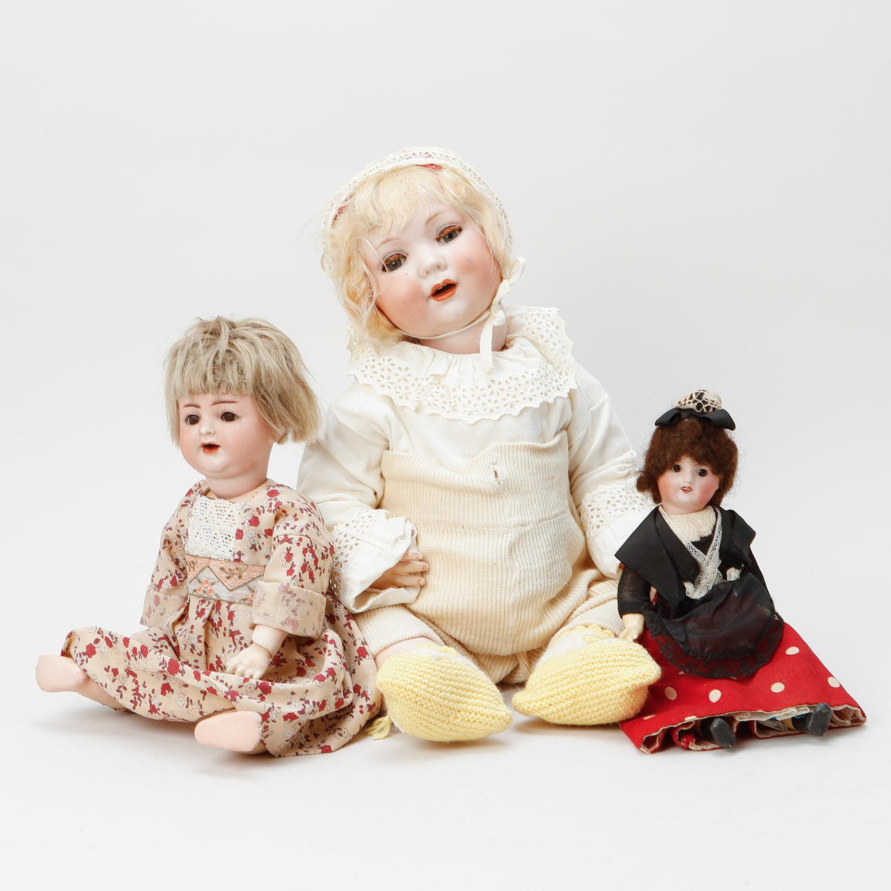 DOCKOR, 6 st, 1900-tal, bl.a "Gretl", Hummel.