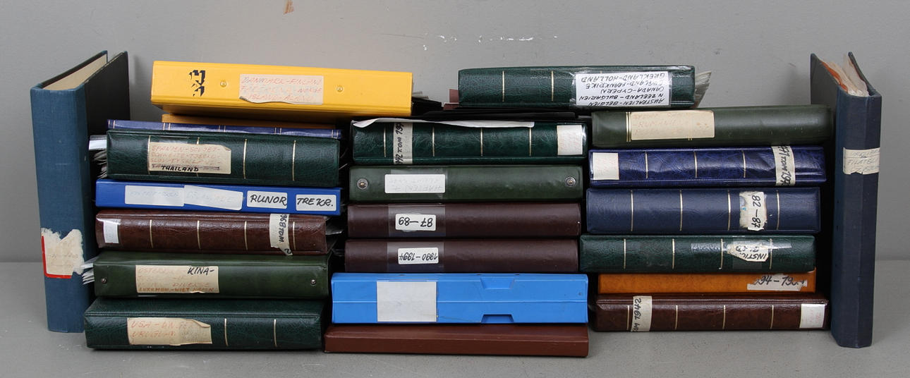 FRIMÄRKEN, bl.a. Sverige.