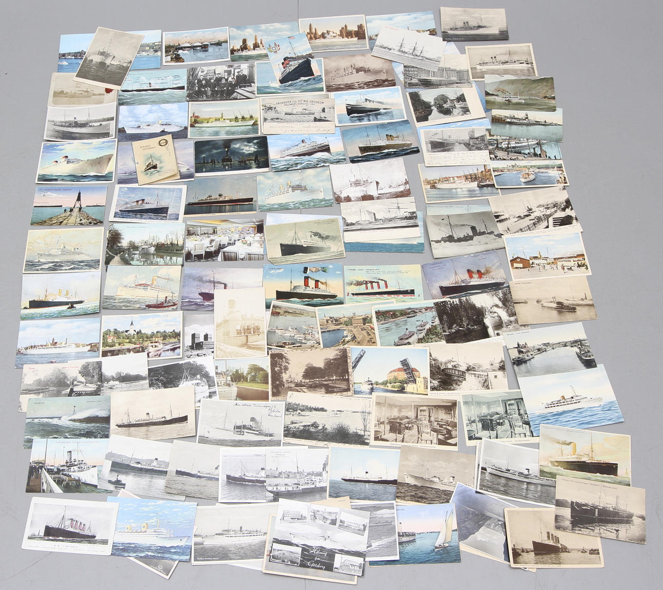 VYKORT, båtar, bl.a. tidigt 1900-tal.