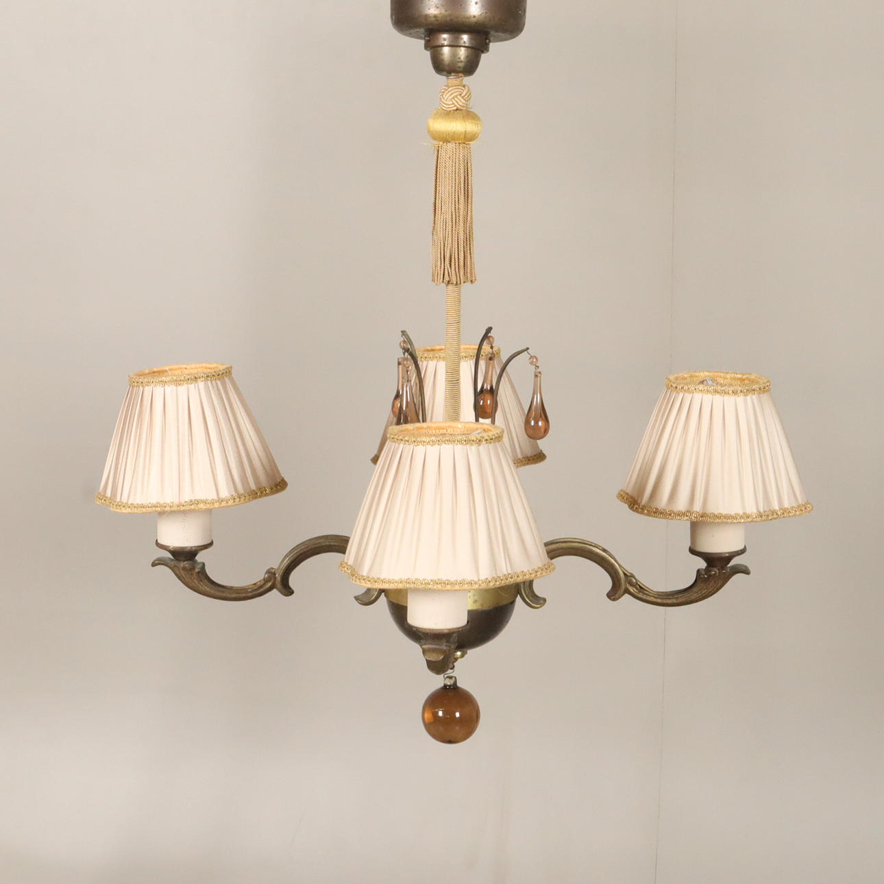 An Art Deco ceiling lamp, 20th century.