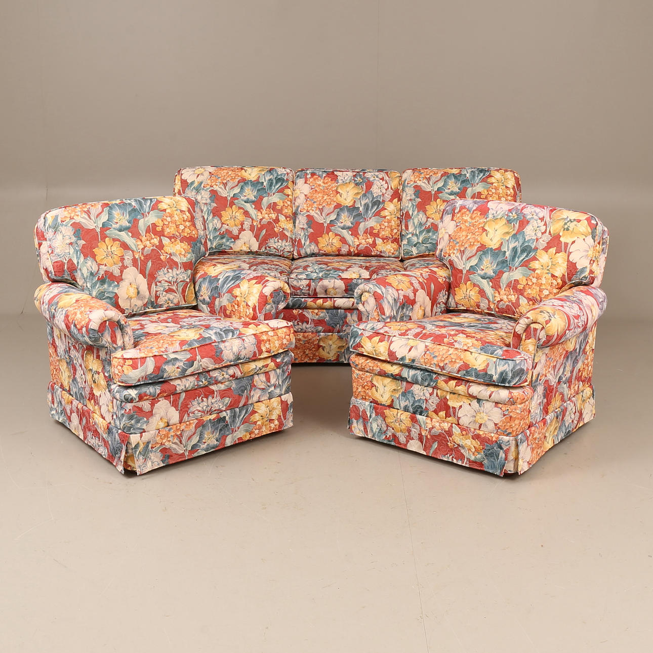 A 3-piece sofa set, Brothers Andersson.