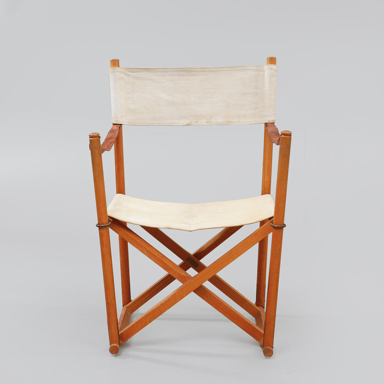 MOGENS KOCH. Fällstol, "M16", brickmärkt.