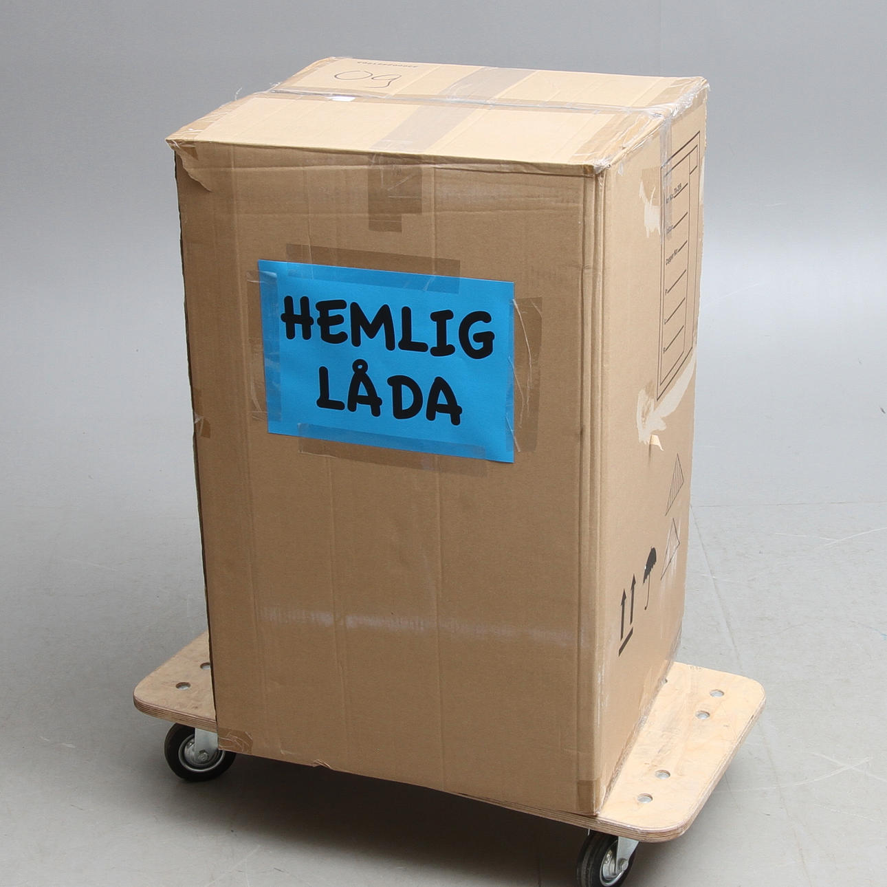VÄLGÖRENHETSAUKTION: HEMLIG LÅDA - TEMA RETRO.