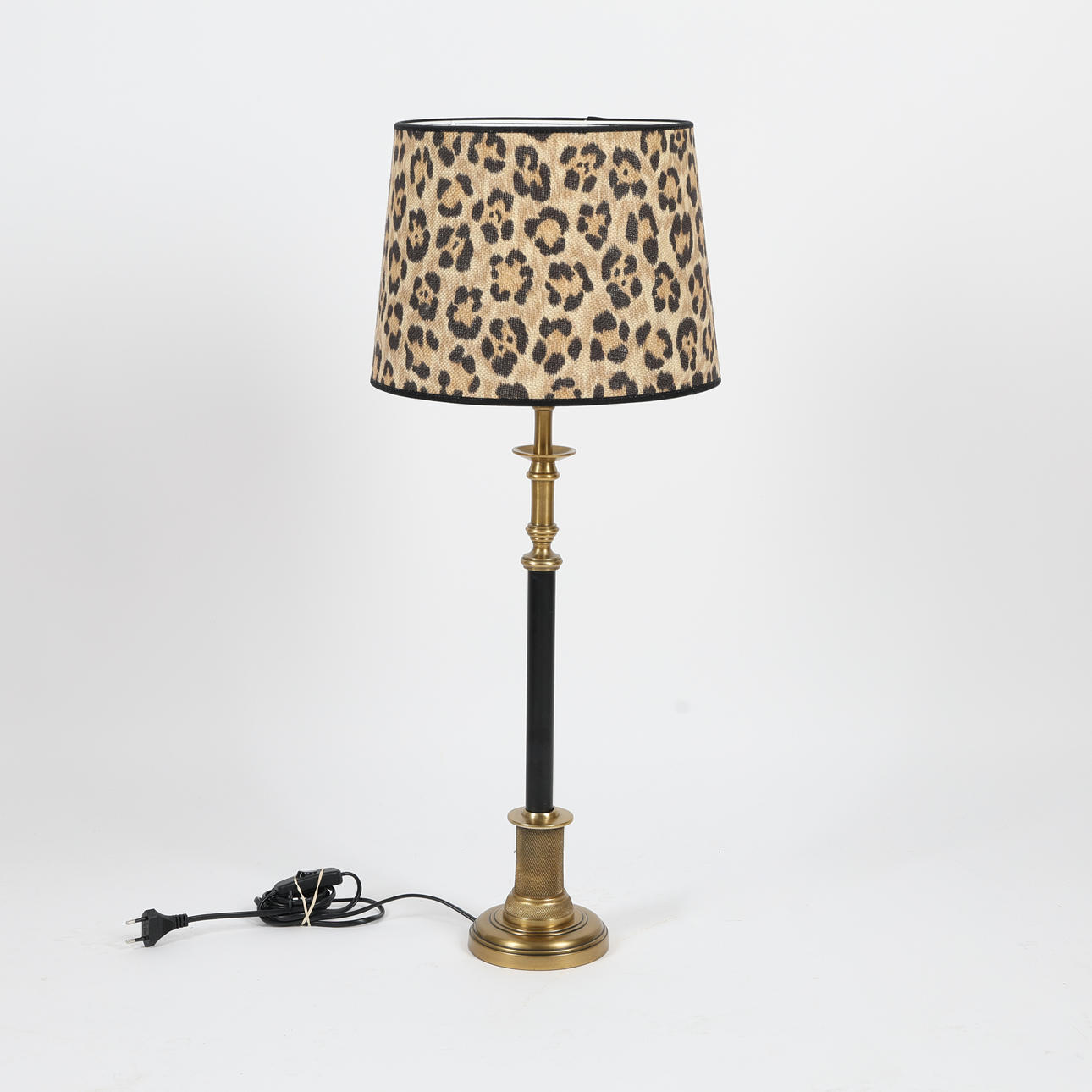 A Hallbergs contemporary table lamp.