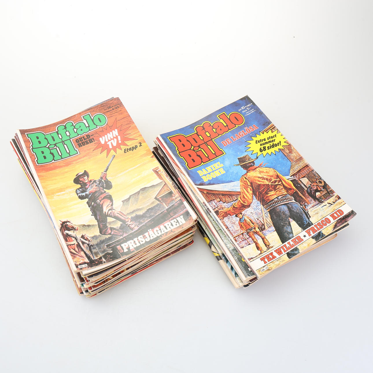 COMICS, 47 pieces, “Buffalo”, 1970-1980's.