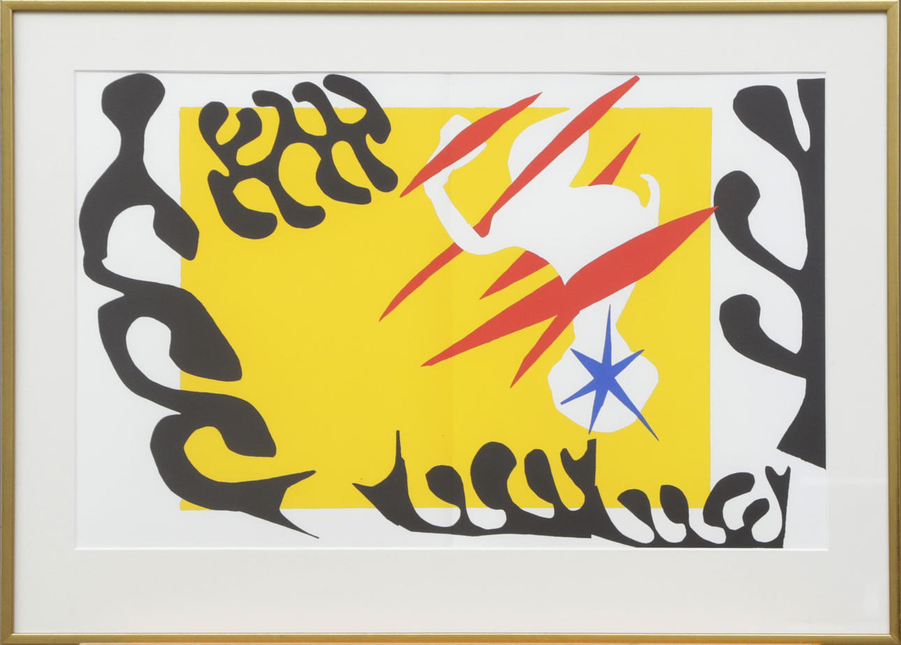 HENRI MATISSE. EFTER. GRAFISK ARK, usigneret.