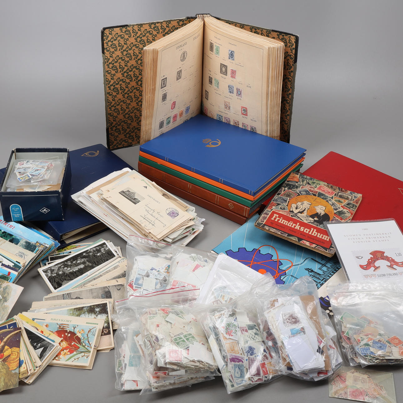 Stamp collection, worldwide, 1800/20th century.