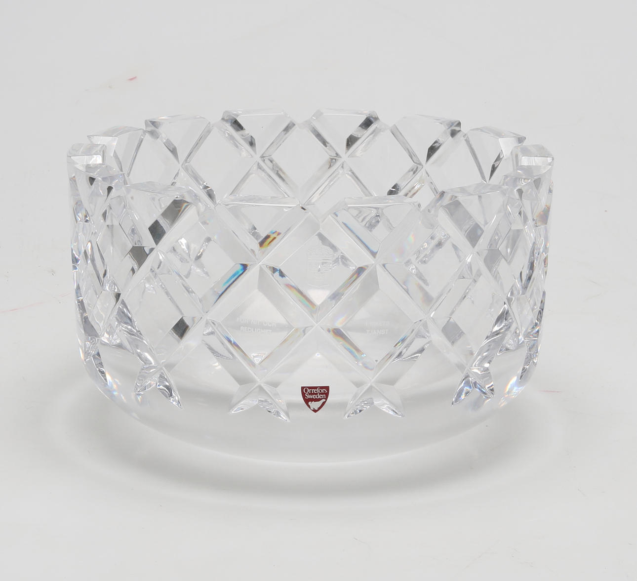 GUNNAR CYRÉN. Skål, Sofiero, Orrefors.