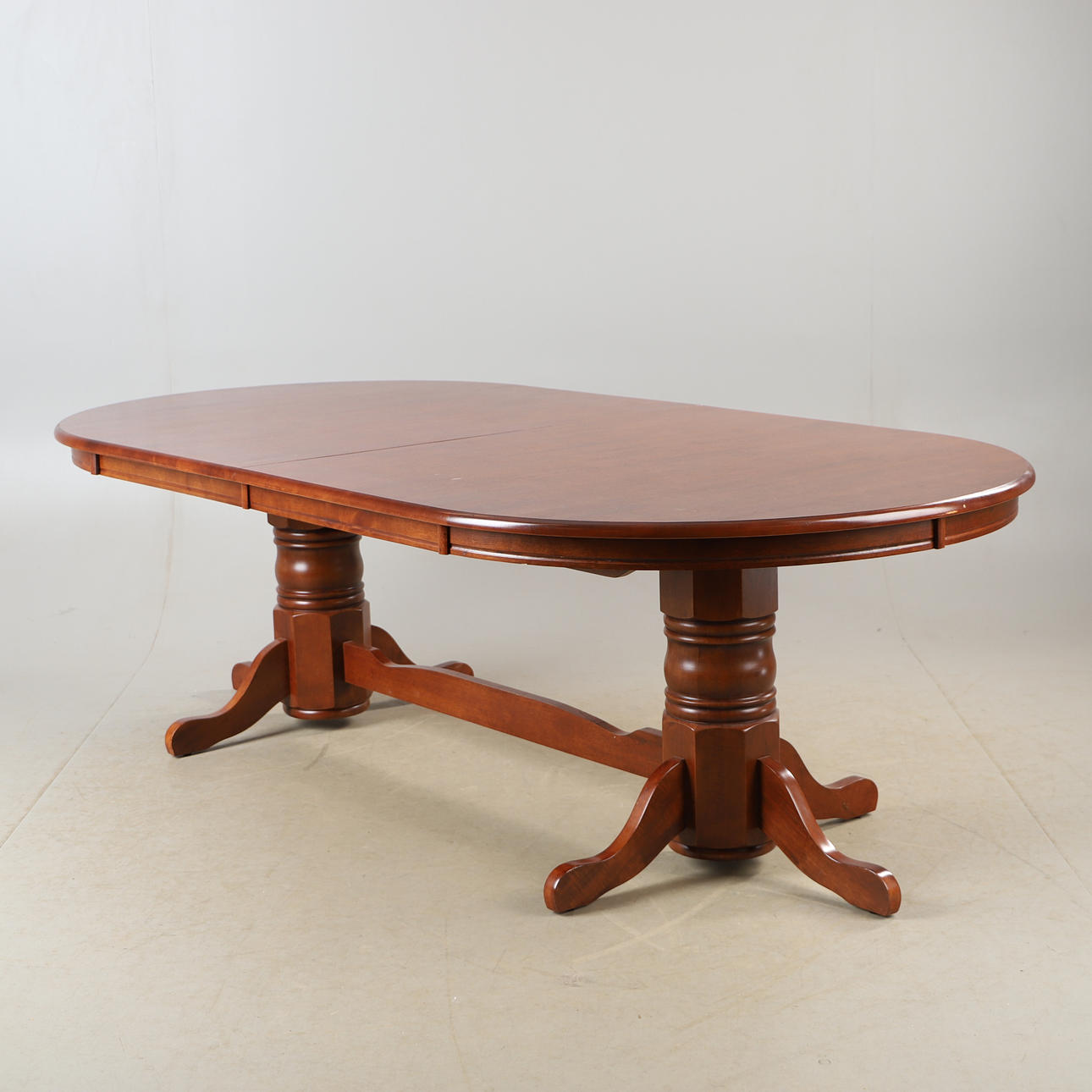 MESA DE COMEDOR, caoba, estilo inglés.