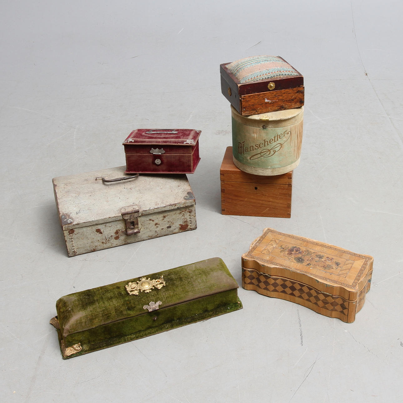 SKRIN, 7 st, mest tidigt 1900-tal.