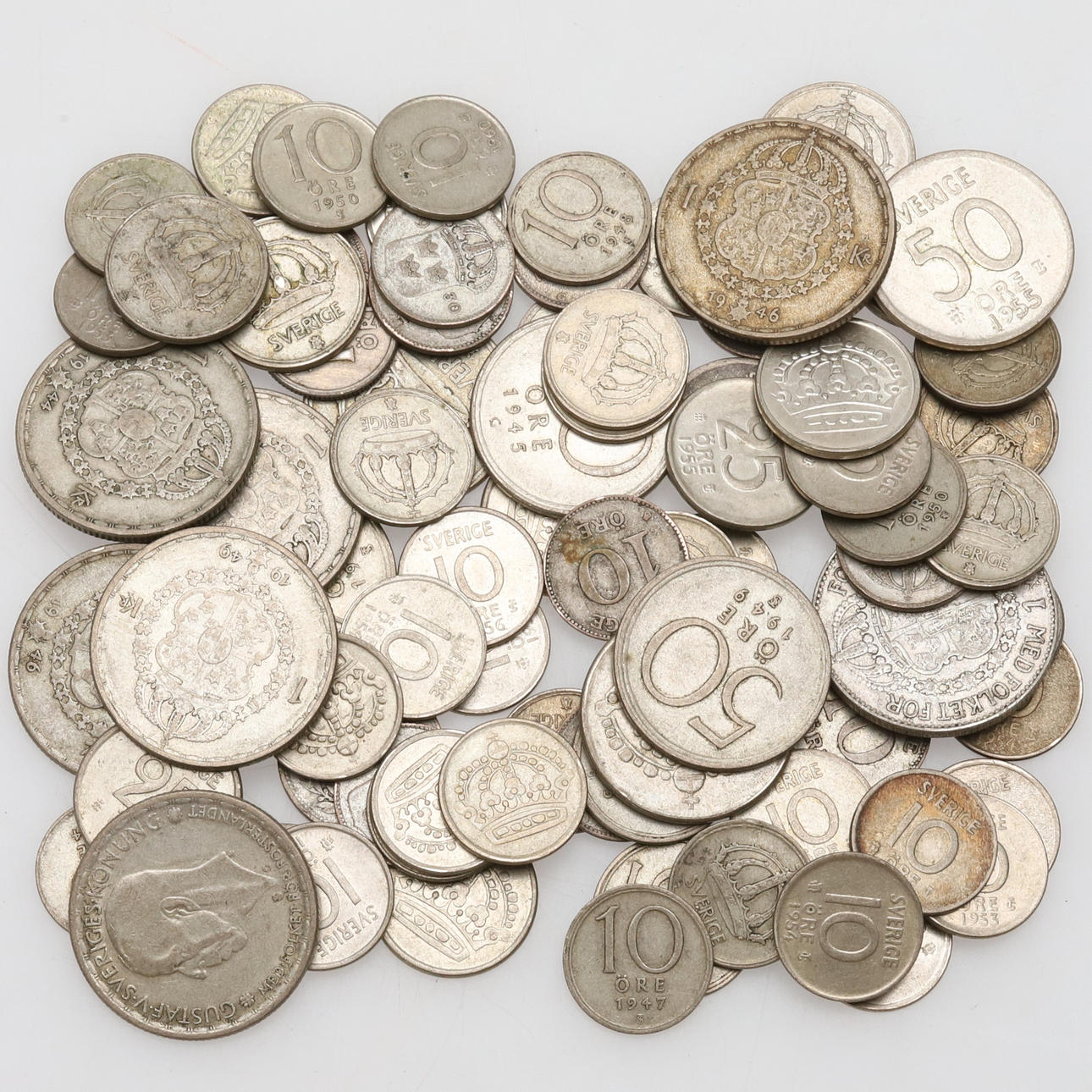 MONEDA, Suecia, plata, 200 gramos.