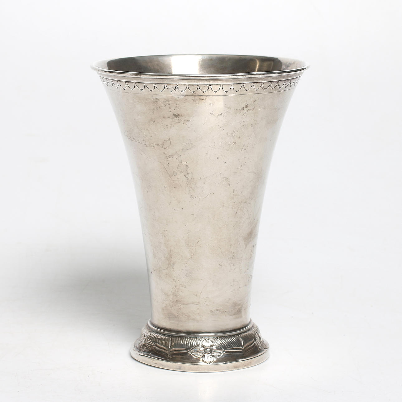 POKAL, silver, L. Axelson, 1896. Vikt 285 gram.