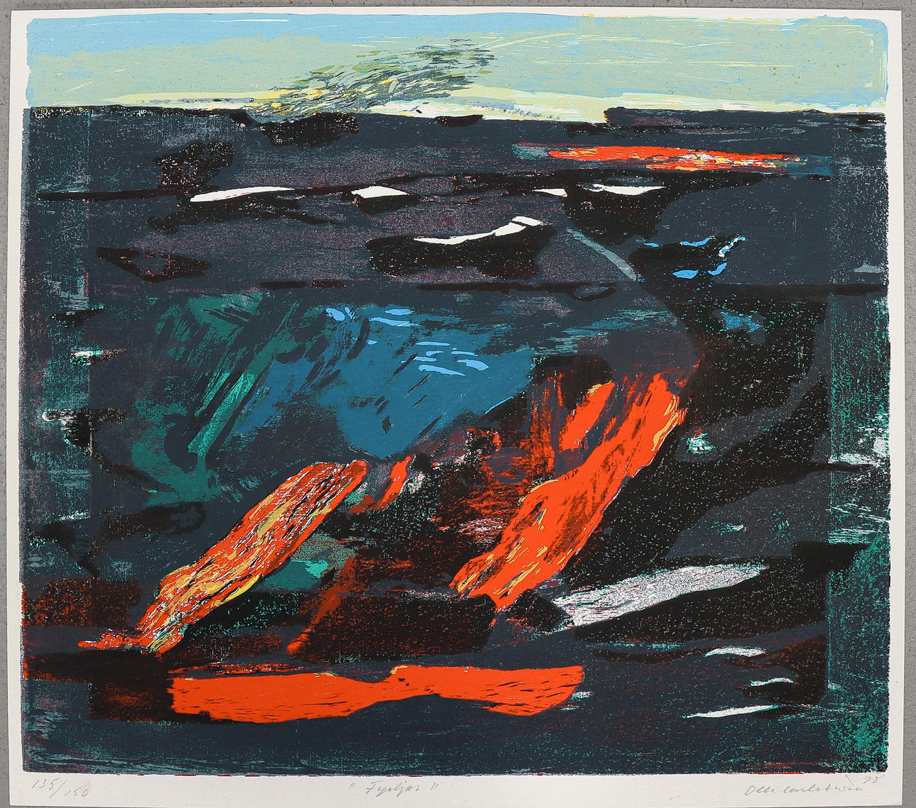 OLLE CARLSTRÖM. ”Majakkavalo”.