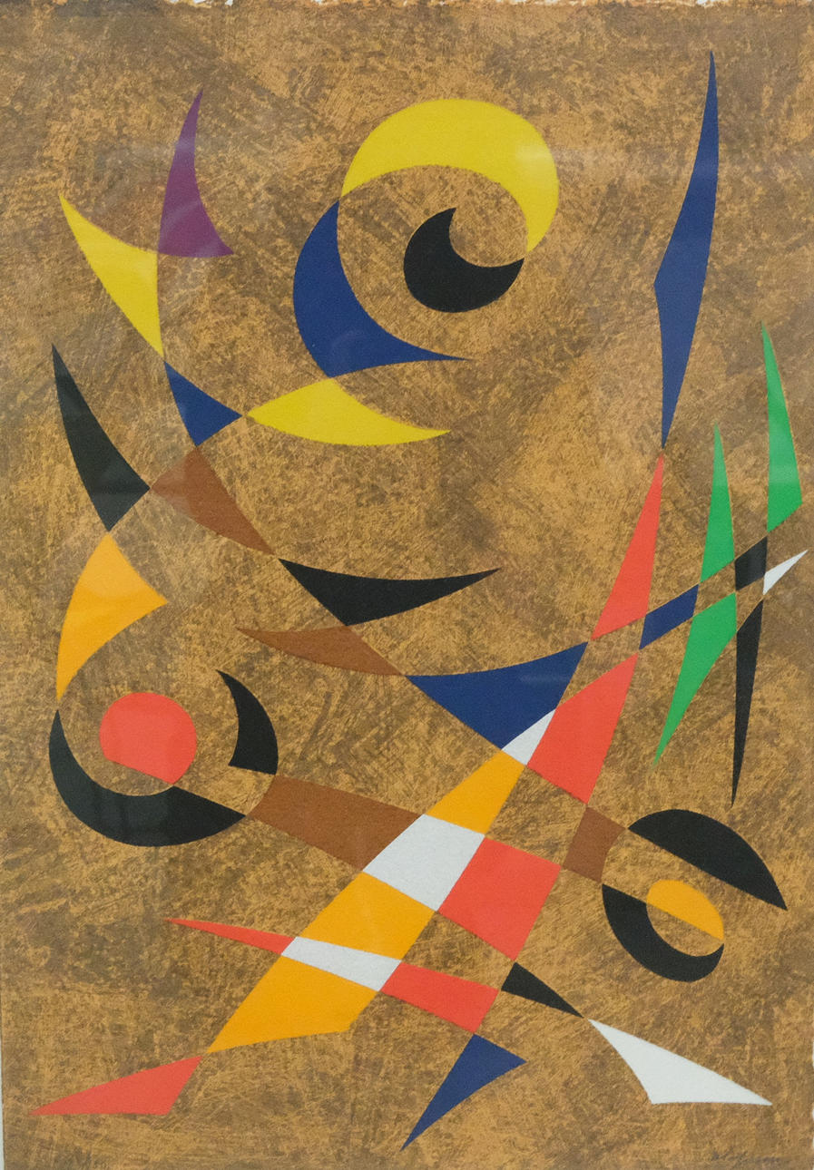 PIERRE OLOFSSON. LITHOGRAPHY. “HABANERA”.