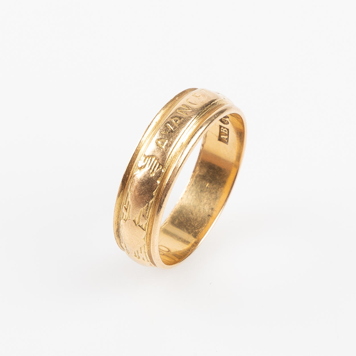 GRADUATION RING CHALMERS, 18K gold.