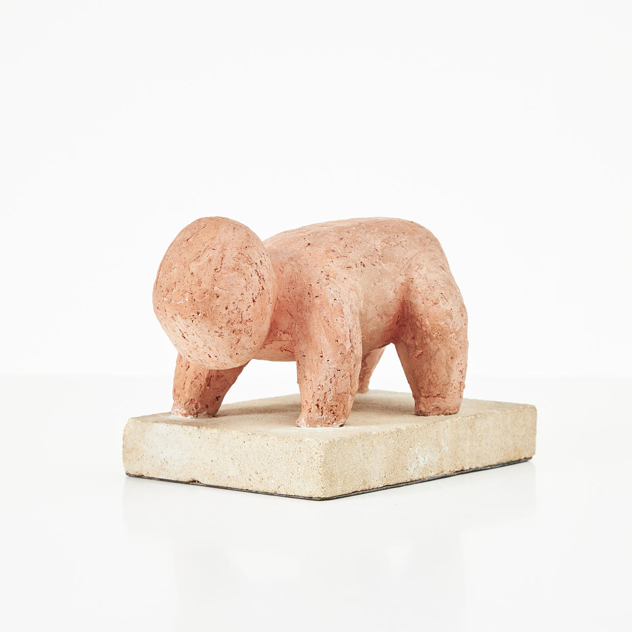 LISS ERIKSSON. Sculpture, terracotta, monogram signed.