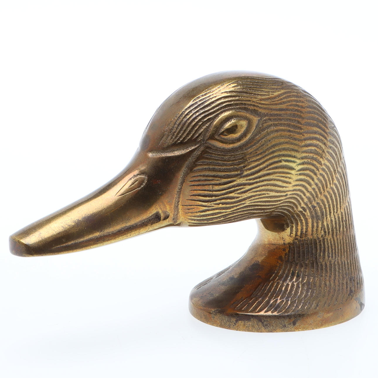 FLASKEÅBNER, Ducky model, messing.