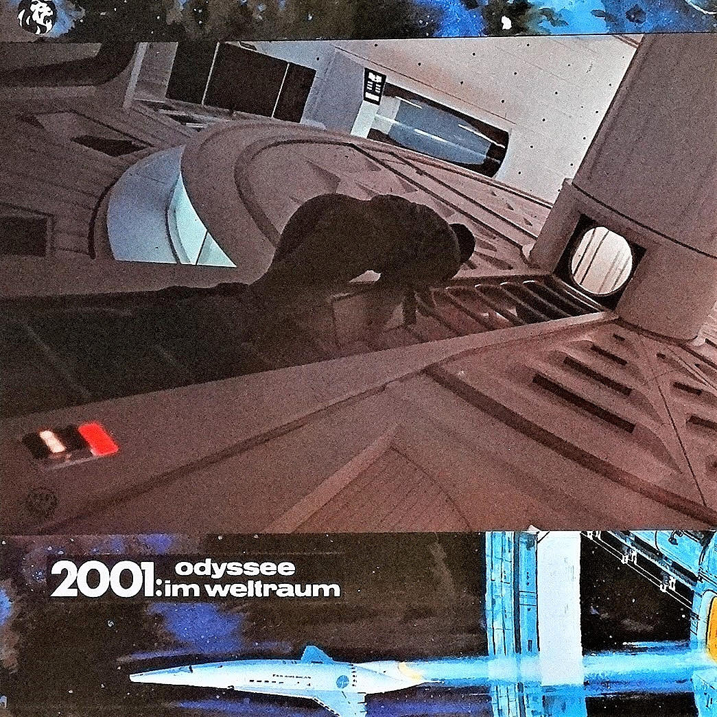 CINEMA POSTER PHOTO: 2001: A Space Odyssey, 1968.